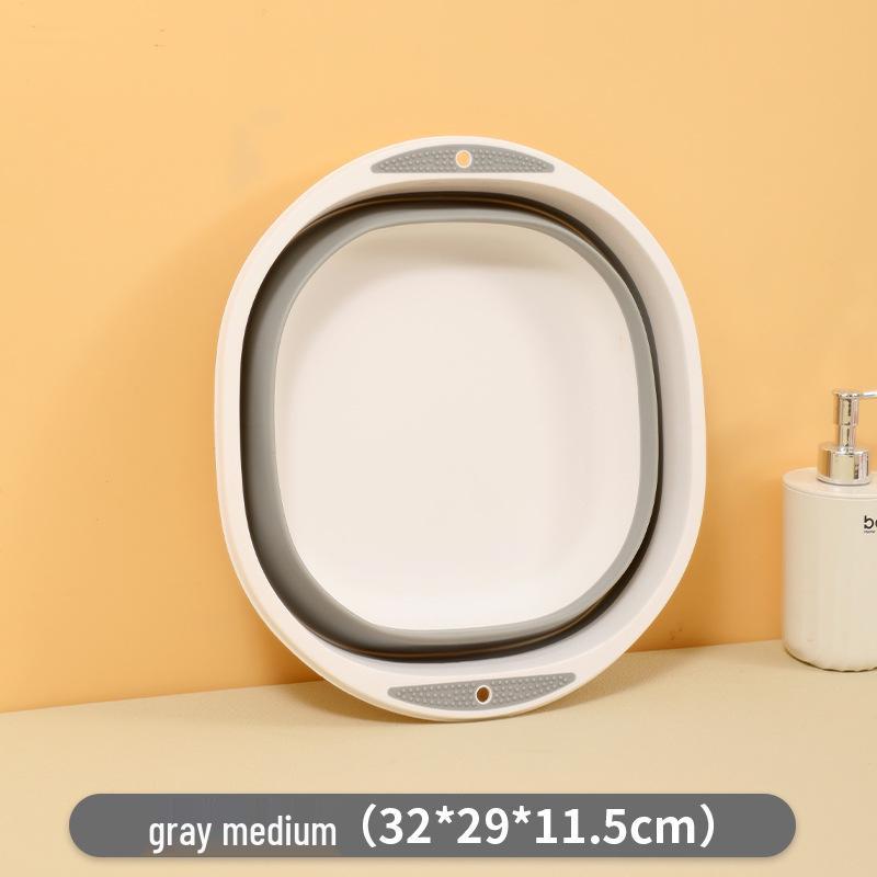 Large Foldable Washbasin for Home, Dorm, Baby & Travel - Multifunctional, Portable Laundry Basin