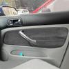 For VW Golf 4 MK4 Bora Jetta 1998 1999 2000 2001 - 2005 LHD 4pcs Interior Door Armrest Panel Cover Trim Suede Leather Black Line