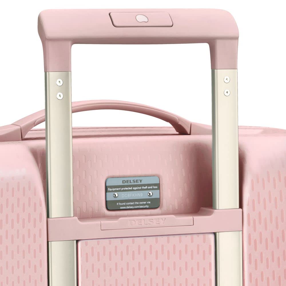 Suitcase TURENNE 38L 55cm 10 year warranty TSA lock carry case DELSEY PARIS Official Regular Import d00162180109 Pink [Delsey] 2.3kg Carry-on