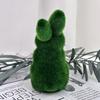 Schaumstoff Osterhase Mini Grün Künstlicher Hase für Hausparty Garten Osterdekoration Lebendiger Hase Oster Schreibtischornament
