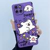 For Infinix Smart 6 HD Case Lovely Cat Cartoon Flower Liquid Silicone Soft TPU Shockproof Back Cover Smart6 HD X6512 Phone Case
