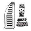 Authentic Car Accelerator Fuel Brake Pedal Foot Pedal Pads Accessories For Jeep Renegade Compass Fiat 500X 2014-
