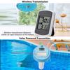 Floating Pool Thermometer Accurate Temperature Monitor Energy Saving Indoor Outdoor Display for