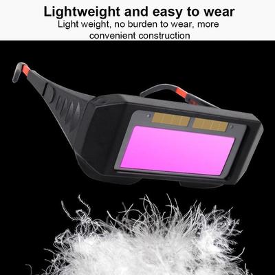 Auto Darkening Welding Goggles Professional Solar Powered Eye Protection For Welding Cutting & Grinding Automatically Dims Durin