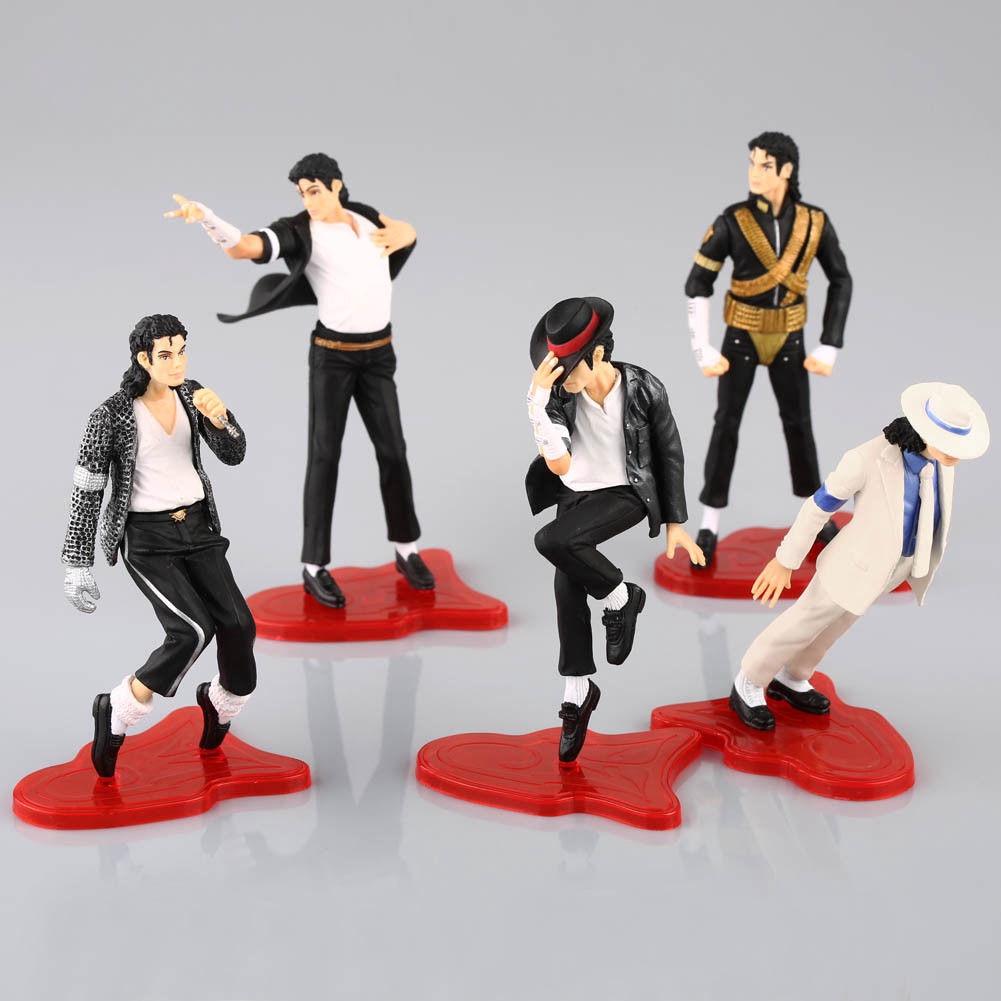 Michael Jackson 4-inch Pose Figurines Set Premium Quality Collectible Gift For Fans