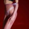 Wasteless Aurora One-Line Crotch Ultra-thin Invisible Fully Transparent Stockings Sexy Oily Romper Jumbo Jelly Men JJ