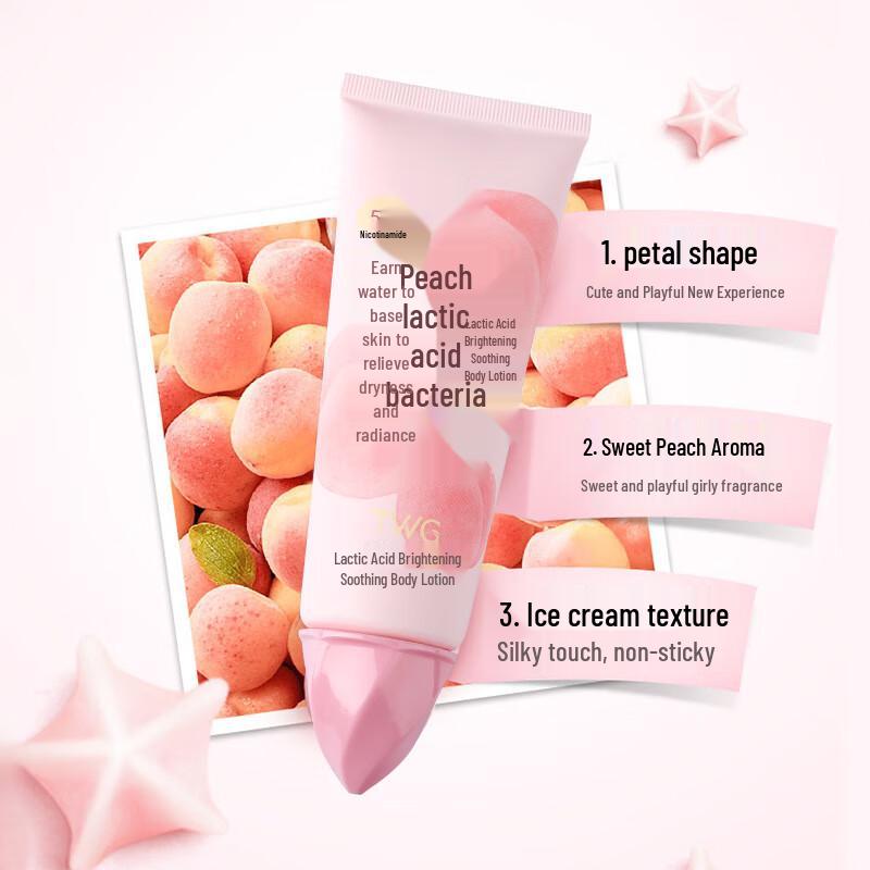 TWG Peach Lactic Acid Body Lotion