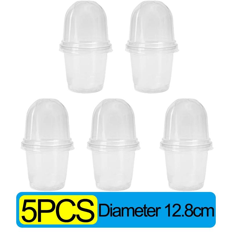 10/5 Stück Anzuchttöpfe Samenanzucht Wachstums-Nährstoffbecher Blumenpflanzenbehälter Garten Mini-Blumentopf Hausgartenwerkzeuge