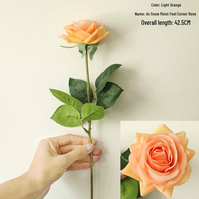 Handgefühl Rosenstrauß: Feuchtigkeitsspendendes Kunstblumenarrangement für Heimdekoration