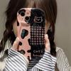 Case For iPhone 17Air 16E 17 16 Pro Max 15 Plus 11 PRO Max Cute Sweet Animals Dog Cat Wave Side Cartoon Soft Silicone Cover