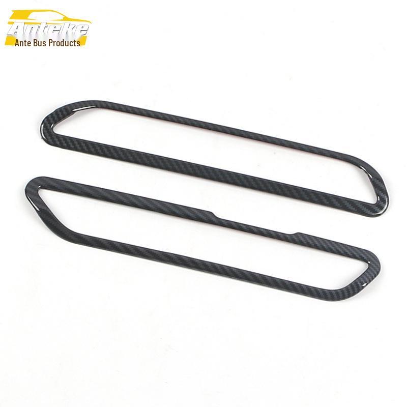 Rear Fog Light Bright Ring & Trunk Frame Cover for 2020 Explorer Accessories