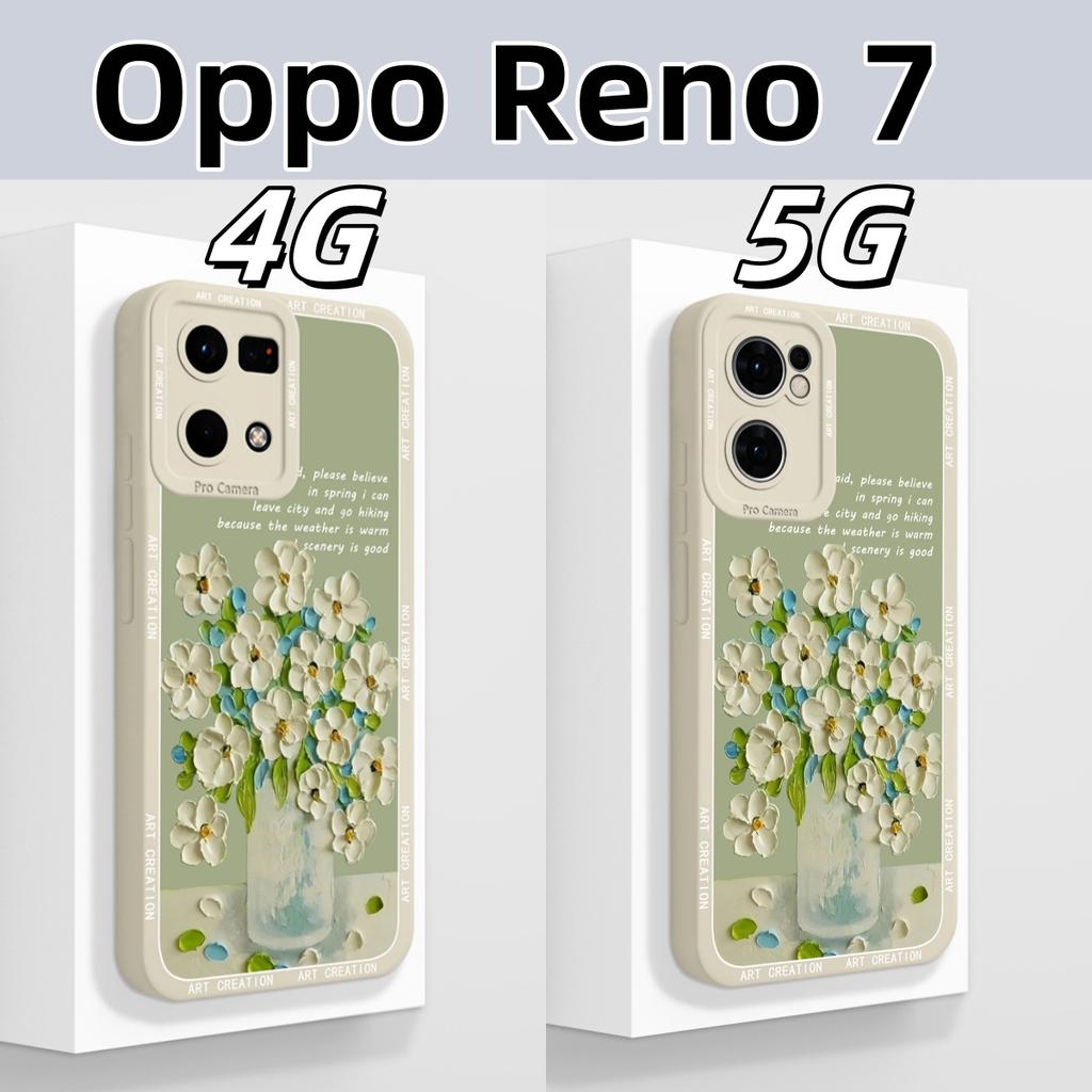 Cute Panda Case For Oppo Reno 7 Pro 7Z 7Lite Phone Cover Soft Liquid Silicone Anti Drop Back Covers For Oppo Reno7 4G 5G Housing