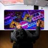 Japanese Graffiti Anime City Street Sign XXL Gaming Mouse Pad Non-Slip Rubber Keyboard Pad Desktop Office Computer Desk Mats