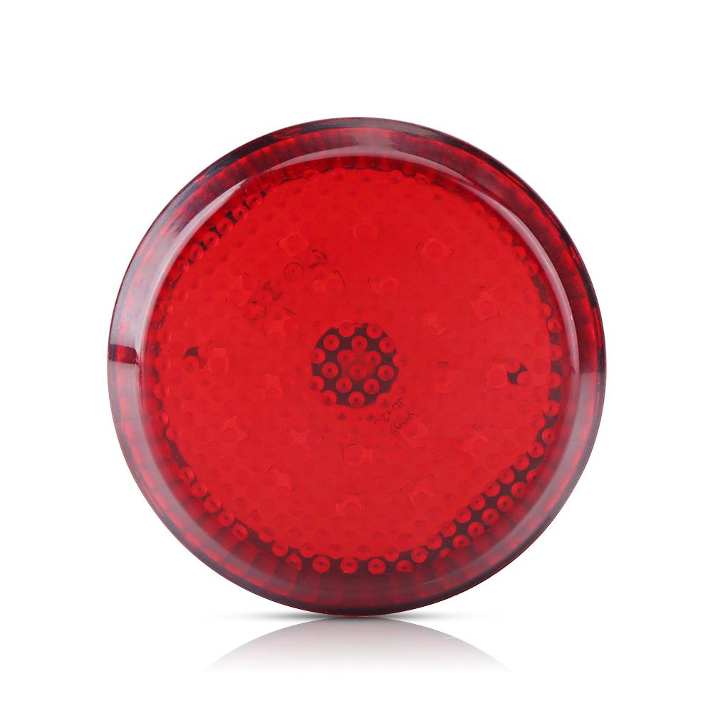 6.8cm Car LED Tail Rear Bumper Reflector Light Fog Brake Stop Lamp For Toyota Corolla Red