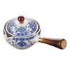 Porcelain Chinese Gongfu Tea Set Portable Teapot Set with 360 Rotation Tea Maker Heat-resistant Tea Pot Gift For Christmas