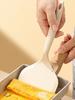 Silicone Pancake Spatula Heat-Resistant Wide Flat Turner Steak Fried Shovel for Nonstick Cookware Egg Cookie Omelette