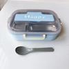 ZISIZ Stainless Steel Divided Insulated Lunch Box