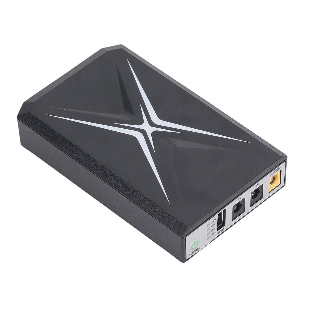 Mini UPS Battery Backup 10400mAh Uninterruptible Power Supply for Security Camera Router WiFi
