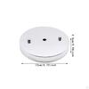 Canopy Kit Chandelier Ceiling Plate with Mounting Hardware Retro Style for Pendant Lamp Iron