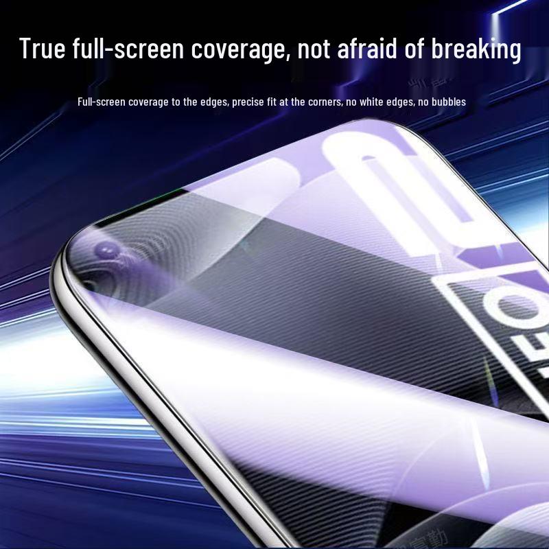 Protector de ecran din sticlă securizată pentru Realme GT Neo 2/2T cu protecție împotriva luminii albastre