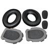 Earpads Protein Leather Ear Pad Ear Cushions Cover Memory Foam Earmuffs with Mic Form Cover for Aviation A10 Headsets