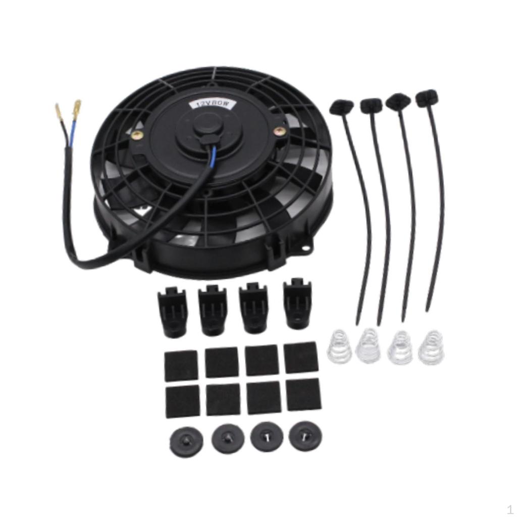 Výměna chladicího ventilátoru elektrického chladiče Snadné použití Push Pull Sturdy 800 CFM Příslušenství Díly pro