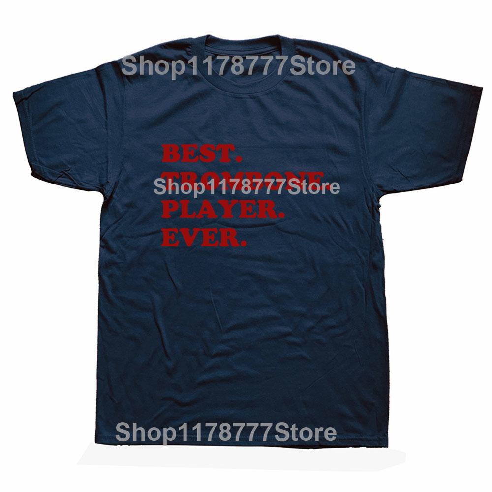 Trombonist Funny Definition T Shirts Graphic Streetwear Short Sleeve Trombone Jazz Harajuku Oversized Tshirt Mens Clothing