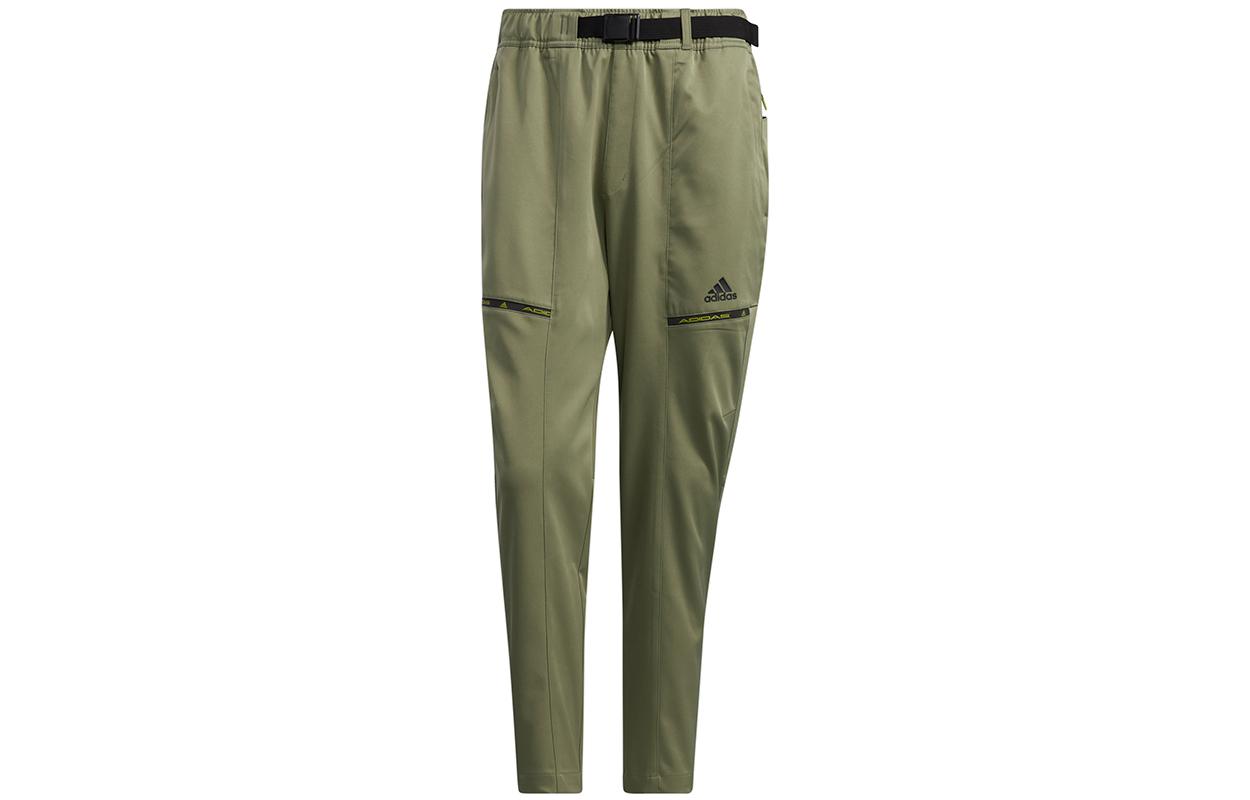 Adidas Knitted Sweatpants Men s Olive Moderate Skinny Pants H40209 XXL