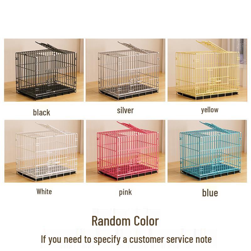Extra Thick Indoor Dog and Rabbit Cage with Toilet, Available for Small To Large Dogs