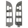 Window Switch Bezel Panel Front Driver Side (Gray) Compatible  Grey Front Left
