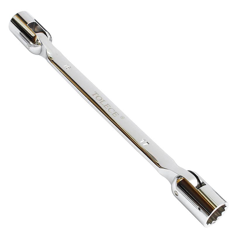 8-23MM Metric Double End Pipe Socket Wrench Car Repair Tool12 Point PT Swivel Head CRV Steel Tool Set Wrenchs Car Tool Set