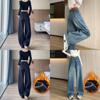 Classic Denim Pants For Women With High Waist And Wide Legs For Casual Autumn Wear