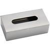 Stainless Steel Rectangular Tissue Box Holder for Bathroom & Vanity | Modern Paper Dispenser Less