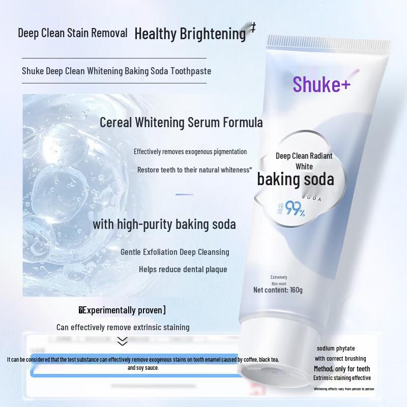 Saky Baking Soda Deep Cleaning & Whitening Toothpaste