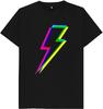 Neon Lightning Kids Womens Mens T Shirt