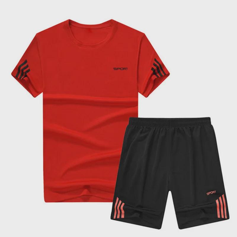 Heren Zomer Casual Sneldrogend Koreaans Sportpak - Losse Pasvorm, Ademend, Grote Maat