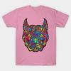 T Shirt Women Pitbull Face Harajuku Print Kawaii Tshirt Summer Short Sleeve Female T-Shirt Top Tee