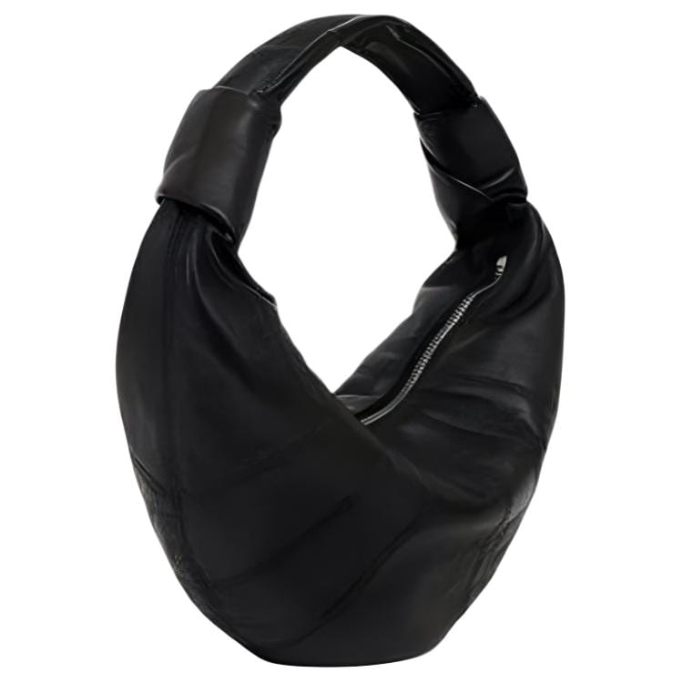 Lemaire Croissant Lambskin Shoulder Bag Mini Women's Black BG0125-LL095-BK999