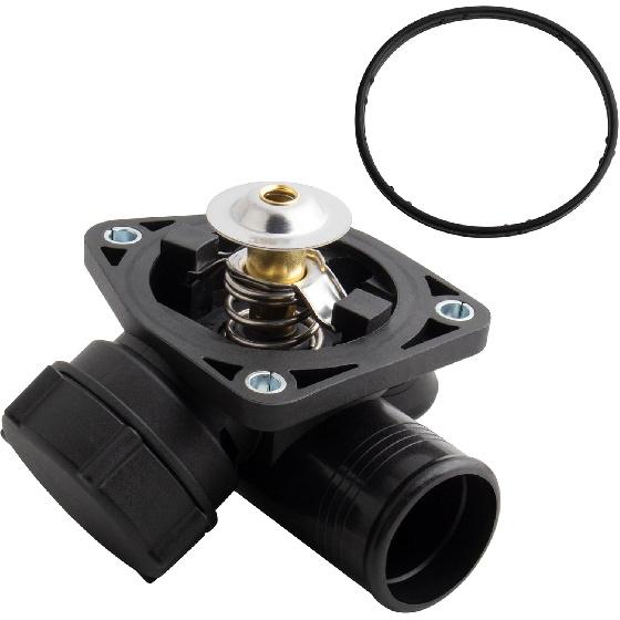 BOXI 902-783 Engine Coolant Thermostat Housing Assembly Fits for Ford Thunderbird 2003-2005 / for Lincoln LS 2003-2006 / Replaces 539192 3W4Z8592AA