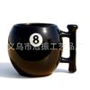 Sports Ball Ceramic Mug, Baseball/football/basketball Shaped Coffee Cup With Lid, Ornament, Gift for Sports Enthusiasts