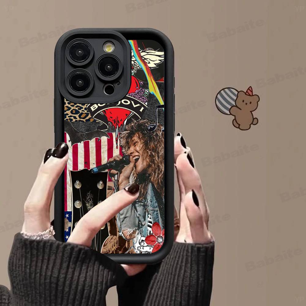 E-Eddie V-Van H-Halen Silicone Phone Case for iPhone 17 Pro Max 16 15 14 13 12 11 Plus 17 Air