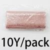 (10 yards/roll) 15cm Width Mesh Christmas Powder Fine Fragment Bouquet Packaging Festival Celebration Ribbon DIY