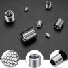 Repair Threads Easily with 60pcs Stainless Steel Helicoils for Various Sizes