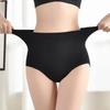 Women Briefs Cozy Soft Breathable Anti-pilling Intimacy Solid Color High Waist Anti-septic Moixture-wicking Women Underpants for Everyday Wear