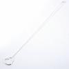 [Used] TIFFANY/Tiffany 925 Open Heart Pendant/Necklace/j6-2