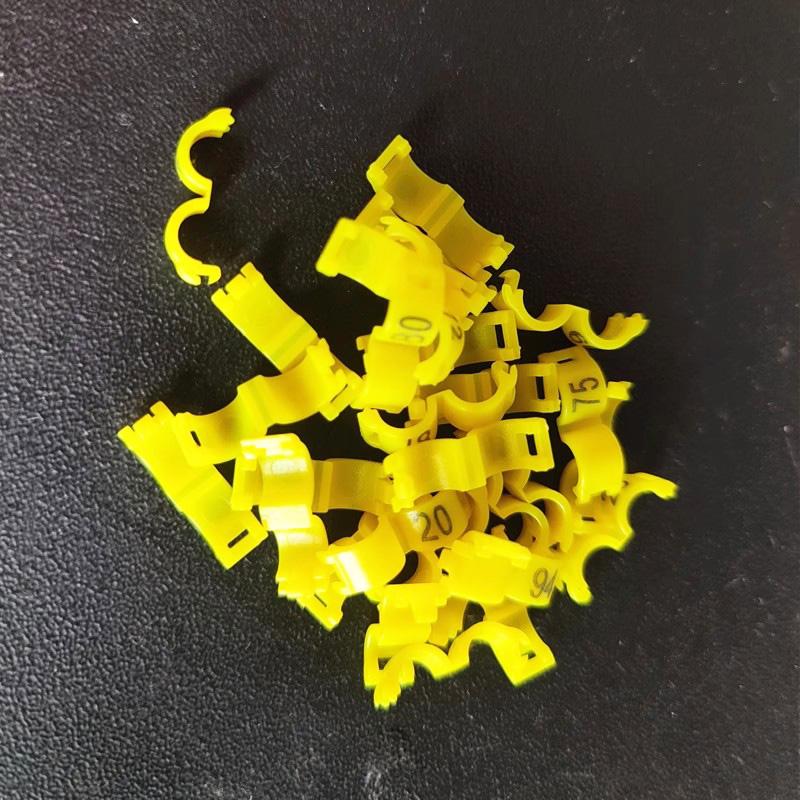 10 ks Kroužky na nohy pro malé papoušky s číslem Vnitřní průměr 2,7 mm 3 mm 4 mm 4,5 mm 5 mm Kroužek na nohu pro ptáky, holuby, křepelky Ptačí potřeby