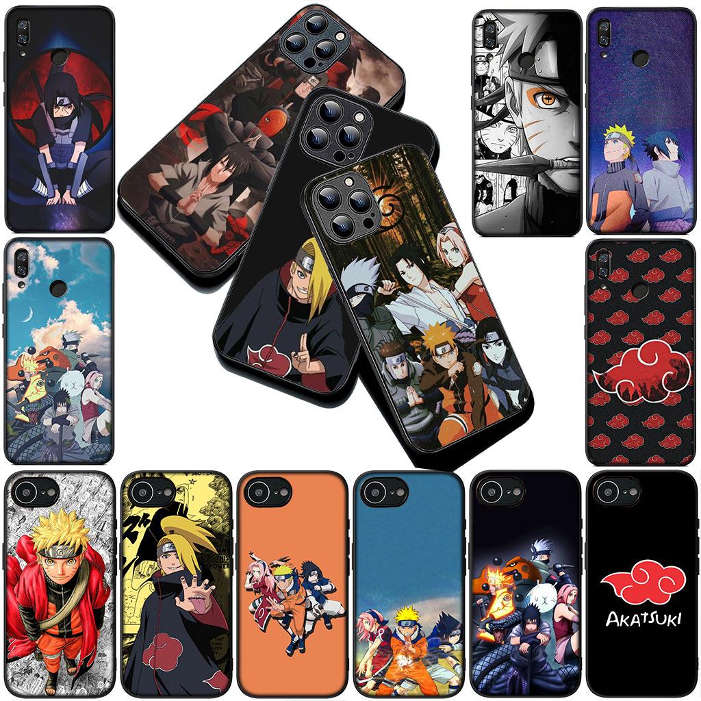 Narutos Uchiha Sasuke Deidara Silicone Phone Cover for Apple iPhone 17 Air 12 13 Pro Max Mini ProMax 7 + 8 Plus Soft Case