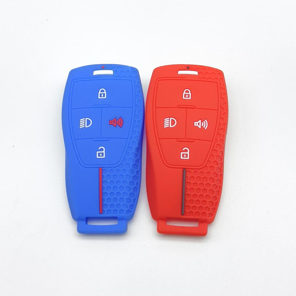 Silikon Schutzhülle für Schlüssel für Beijing BJ40, BJ30, F40, EU5plus, BJ80, X7