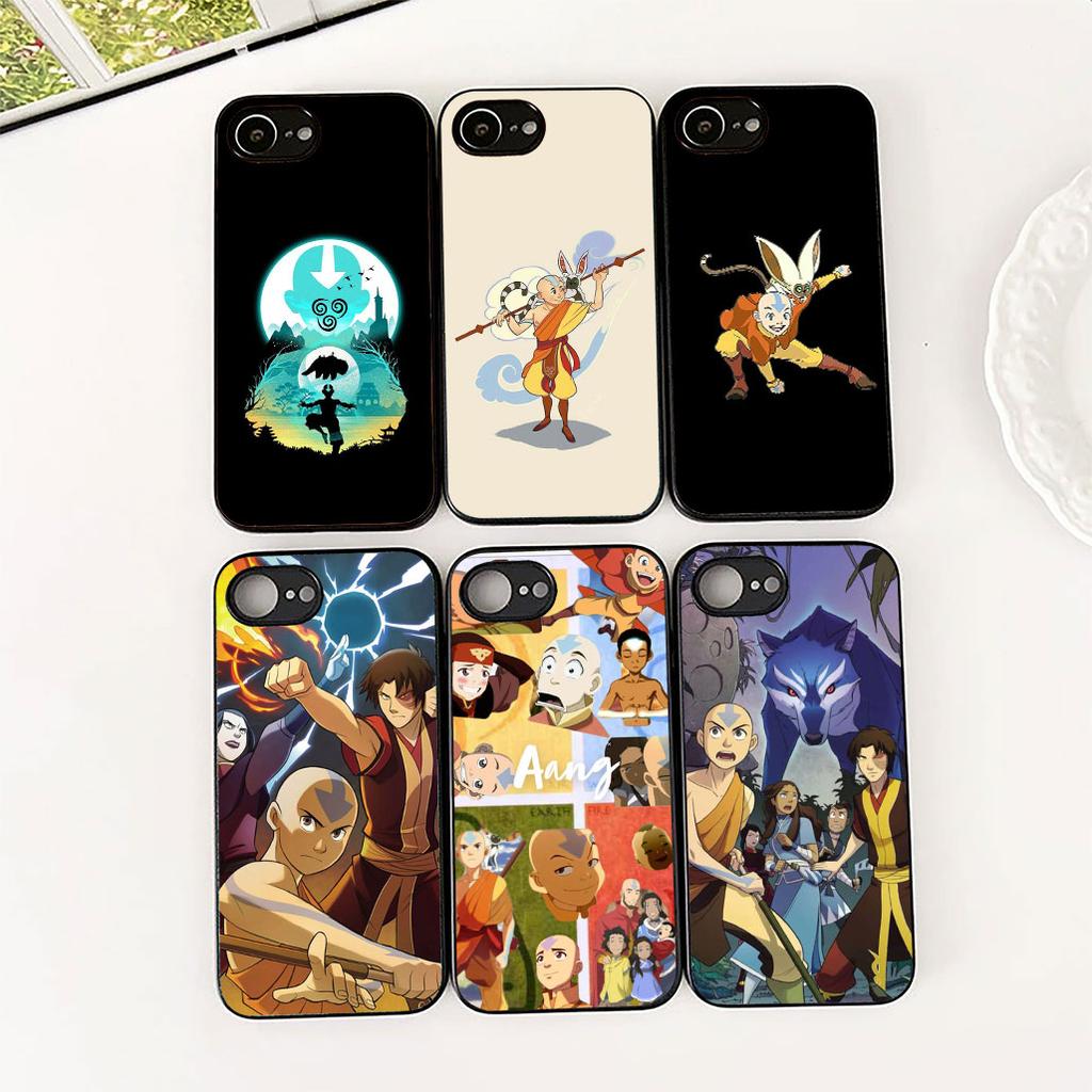 Aang Avatar Der letzte Airbender Hülle für Apple iPhone 16 14 15 Plus 11 Pro Max 16E ProMax + 15Plus 16+ 14+ Coque Handyhülle