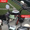 Extended Motorcycle Rearview Mirror Bicycle 360°Adjustable Rotate Convex Wide Angle Cycling Handlebar Rear View Mirrors